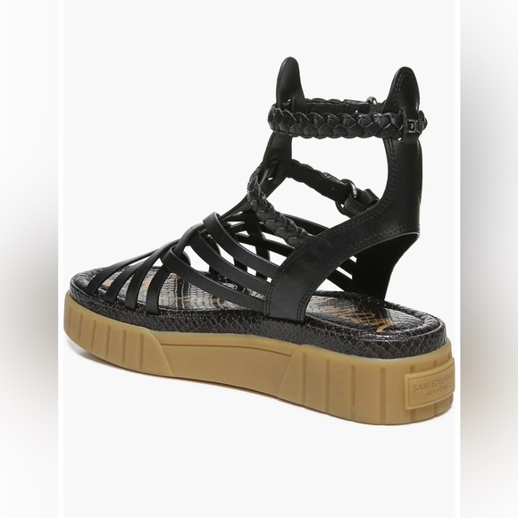 Sam Edelman Geana Braided Platform Gladiator Sandals |Size 7| - Picture 3 of 7